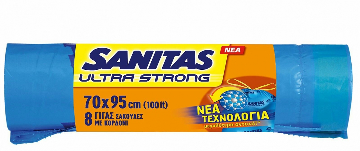 SANITAS ULTRA STRONG ΓΙΓΑΣ 70Χ95 1+1 ΔΩΡΟ