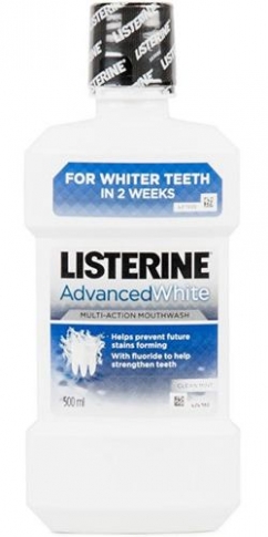 LISTERINE ADVANCED WHITE 500ml