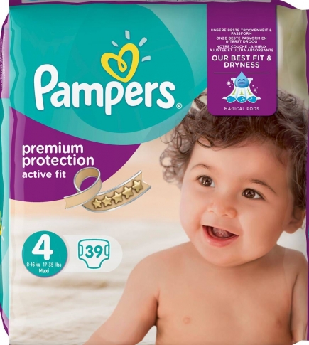PAMPERS ACTIVE FIT No4