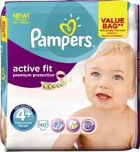 PAMPERS ACTIVE FIT No4+